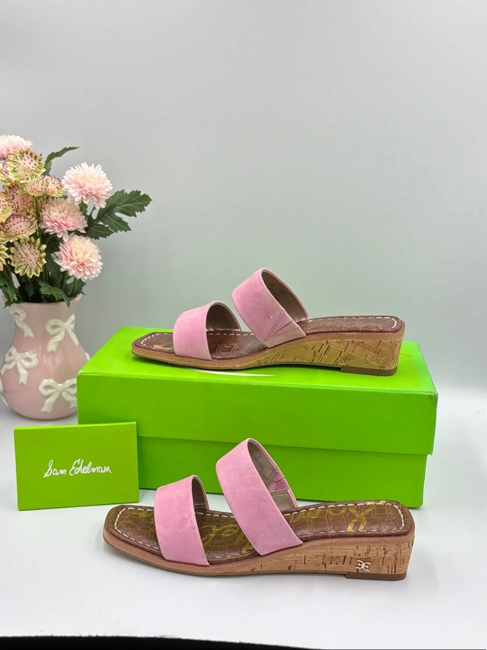Sam Edelman pink suede